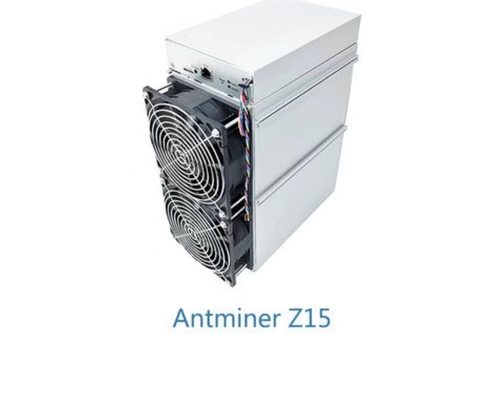 Потребление Bitmain Antminer 1510W горнорабочего Z15 420K Zcash Asic