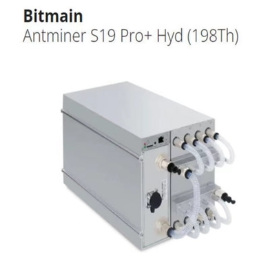 Горнорабочий Antminer S19 Blockchain горнорабочего A19Pro +Hyd 198TH/S 5445W Bitcion Antminer Asic